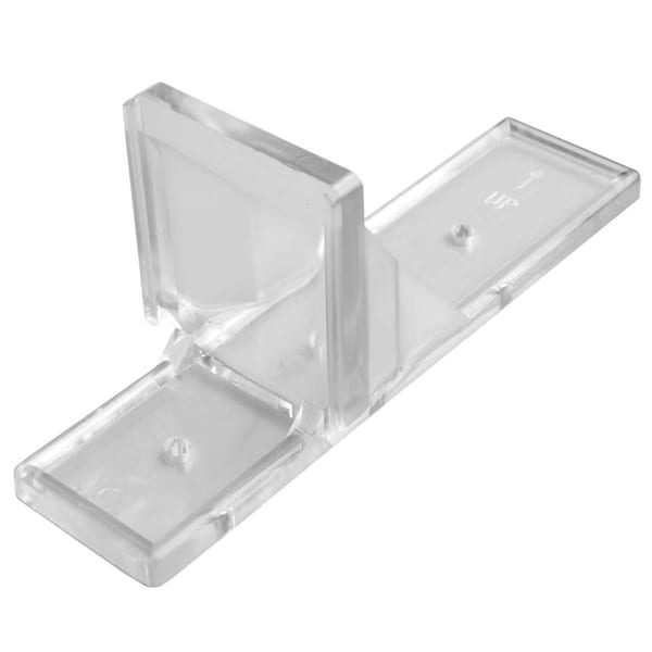 Amerimax Home Products Amerimax 2 in. H X 2 in. W X 4 in. L Clear Polycarbonate Snow Guard 85040 - main
